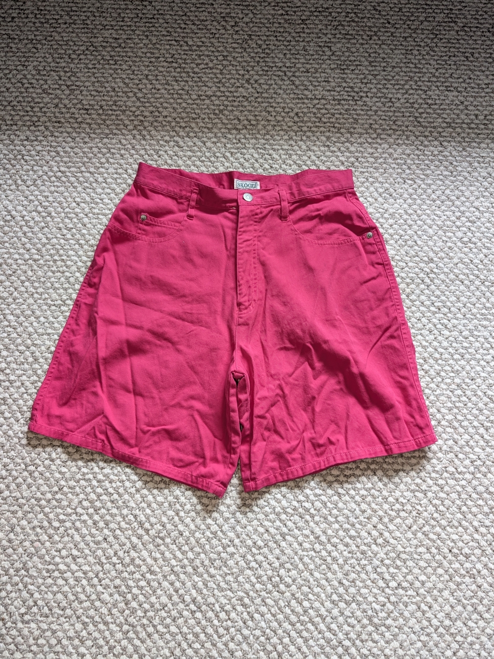 Vintage SKOOZI High-Waist Pink Women’s Shorts SZ 13